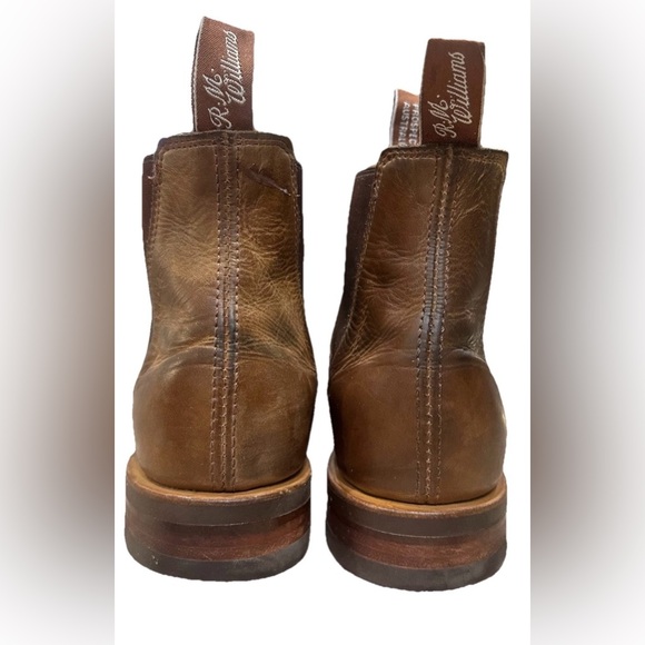 R.M Williams Craftsman Chelsea boot – caramel pull-up leather sz 8G 9 US - Picture 5 of 8